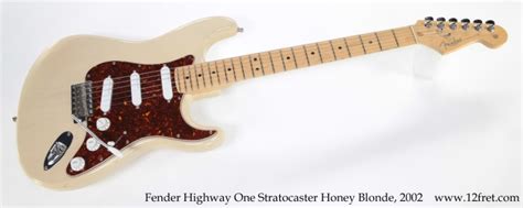 highway 1 stratocaster history.